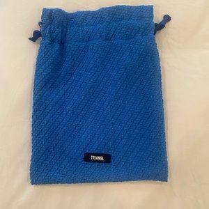 Triangl blue bikini set